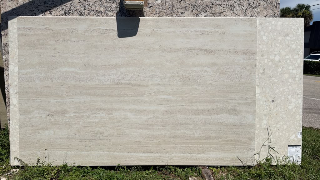 White Fusion Sand · Porcelain · 2 cm · polish · 102" x 63"