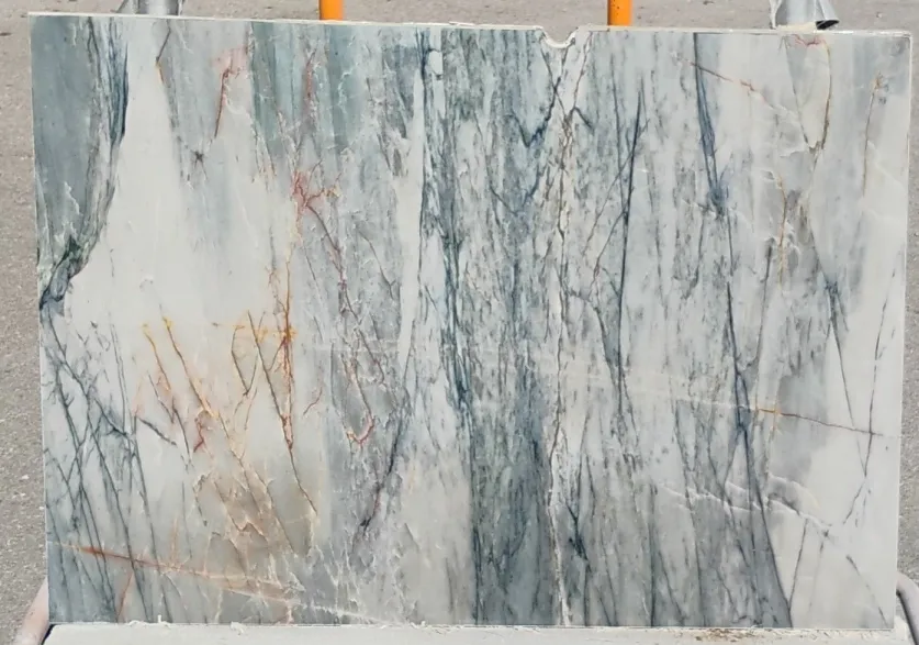 Blue tempest · Quartzite · 3 cm · polish · 43" x 29 1/2"