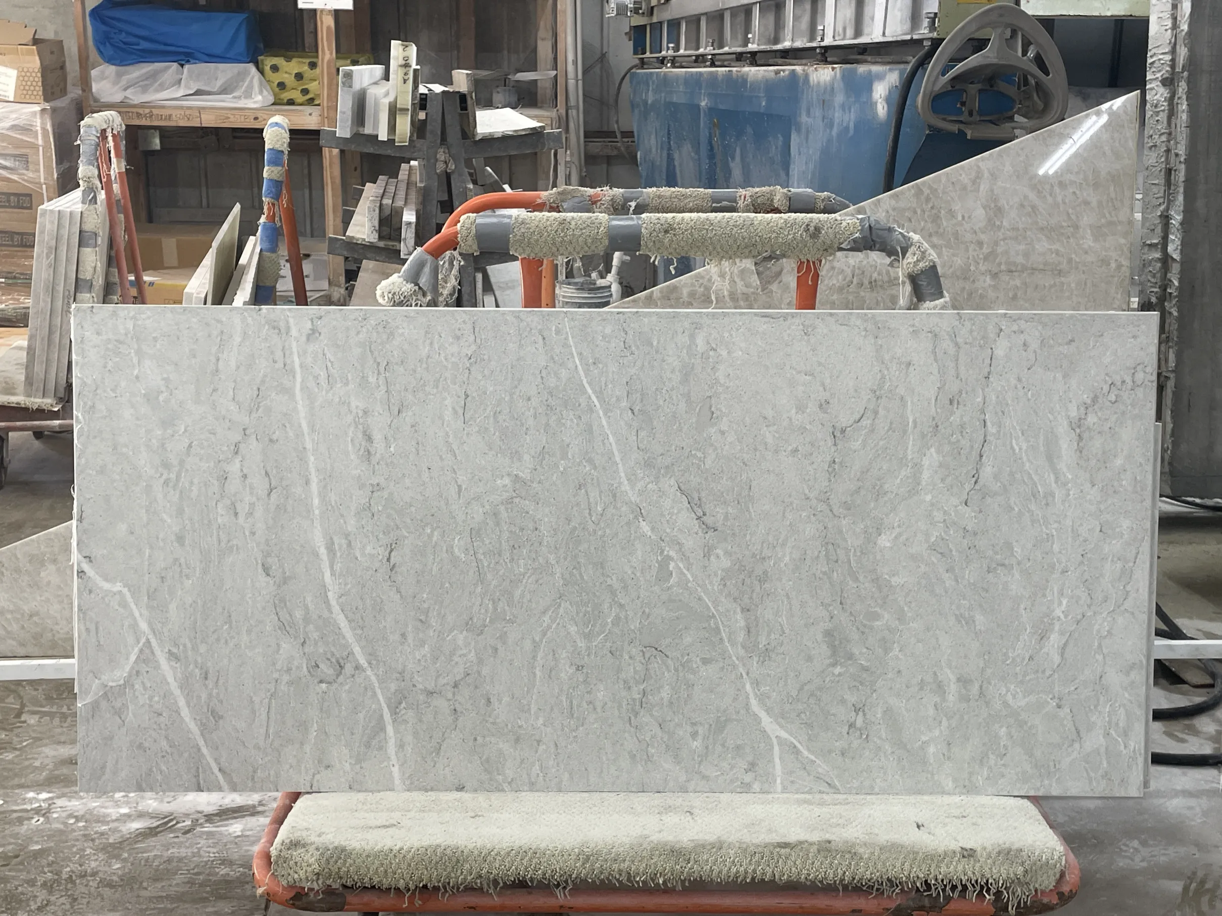 Pompeii Coastal Jumbo · Quartz · 3 cm · polish · 65" x 29 1/2"