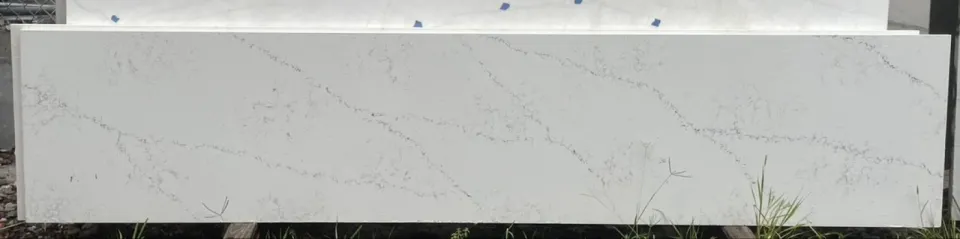 White Blosson · Quartz · 3 cm · polish · 130" x 27"