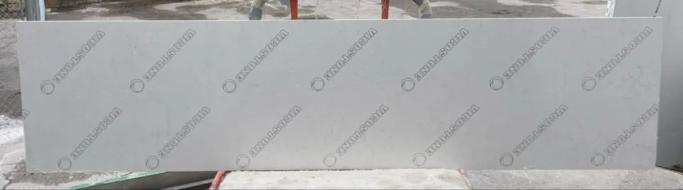 Valley White · Quartz · 3 cm · polish · 118 1/2" x 28 1/2"