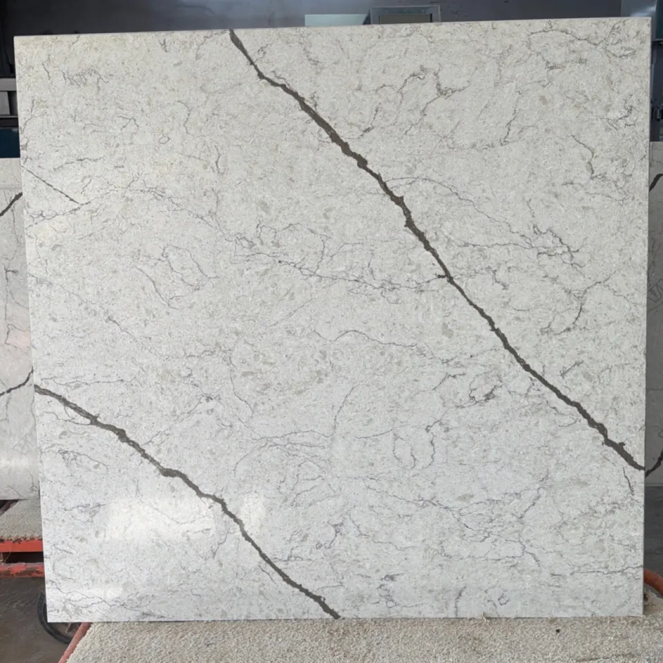 Diamante · Quartz · 3 cm · polish · 44" x 42"